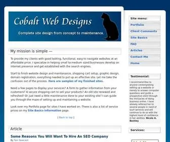 Blue2.com(Cobalt Web Designs) Screenshot