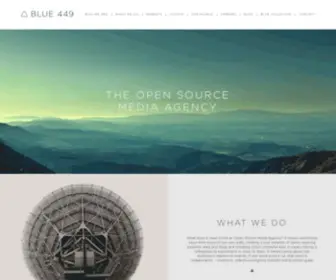 Blue449.com(Spark Foundry) Screenshot