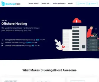 Blueangelhost.com(Offshore) Screenshot