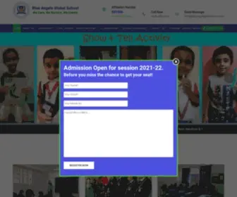 BlueangelsGlobalschool.com(Best School In Faridabad) Screenshot