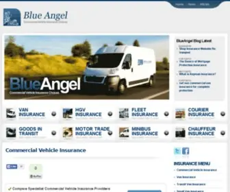 Blueangeltech.com(Commercial Vehicle Insurance) Screenshot