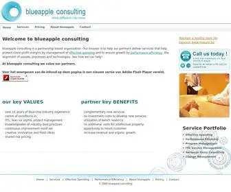 Blueapple-Consulting.com(Blueapple consulting and services) Screenshot