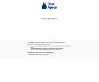 Blueapron.com(Top Meal Delivery Service) Screenshot
