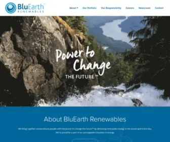 Bluearthrenewables.com(BluEarth Renewables) Screenshot