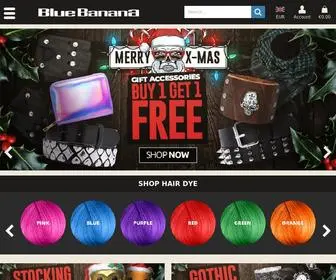 Bluebanana.com(Band T Shirts) Screenshot
