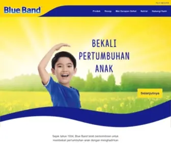 Blueband.co.id(Blue Band Indonesia) Screenshot
