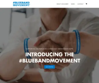 Bluebandmovement.com(Blue Band Movement) Screenshot