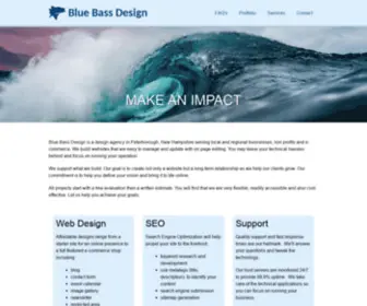 Bluebassdesign.com(BlueBass Design) Screenshot