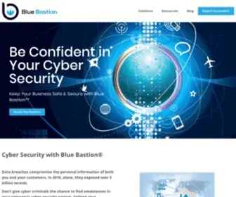 Bluebastion.net(Cyber Security) Screenshot