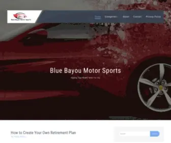 Bluebayoumotorsports.com(Blue Bayou Motor Sports) Screenshot