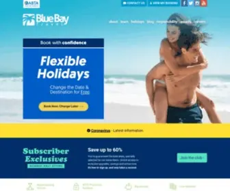 Bluebaytravel.co.uk(Blue Bay Travel) Screenshot