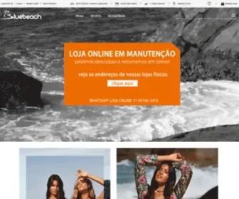 Bluebeach.com.br(Moda Praia e Sports) Screenshot