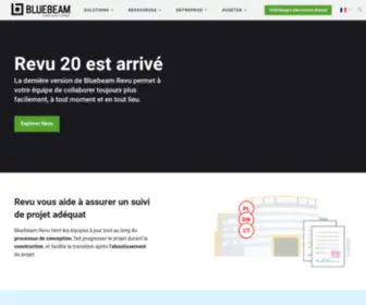 Bluebeam.fr(Bluebeam Software) Screenshot