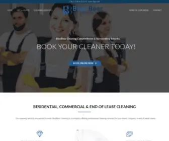 Bluebearcleaning.com.au(BlueBear) Screenshot