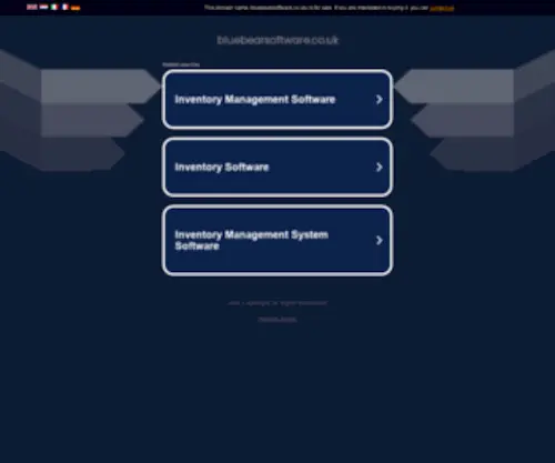 Bluebearsoftware.co.uk(bluebearsoftware) Screenshot