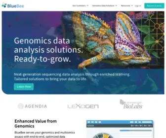 Bluebee.com(Rapidly Configurable Data Solutions) Screenshot