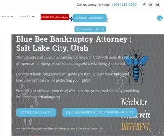 Bluebeebankruptcy.com(Bankruptcy Attorney Utah) Screenshot