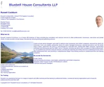 Bluebellhouse.co.uk(Taxation consultant) Screenshot