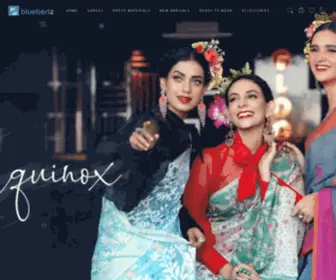 Blueberiz.com(Online Sarees and Kids Wear) Screenshot