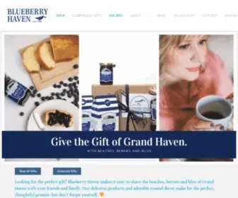 Blueberry-Haven.com(Front Page) Screenshot