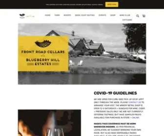 Blueberry-Hill.ca(Blueberry Hill Winery) Screenshot