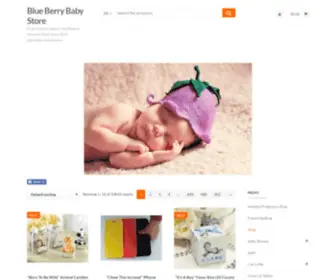 BlueberrybabyStore.com(WebXelent Web Services) Screenshot