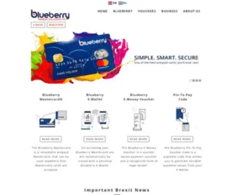 Blueberrycard.com(Page Redirection) Screenshot