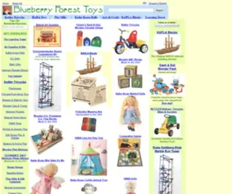 Blueberryforest.com(Blueberry Forest Toys) Screenshot