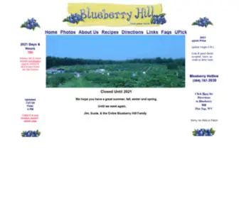 Blueberryhillwv.com(Jeb) Screenshot