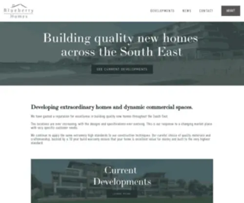 Blueberryhomes.co.uk(Blueberry Homes) Screenshot