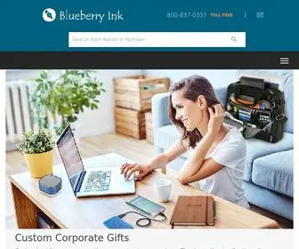 Blueberryink.com(Best Promotional Products & Corporate Gifts for 2022) Screenshot