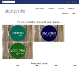 Blueberrylaneshop.com(Blueberry Lane Shop) Screenshot