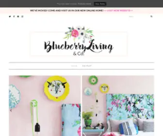 Blueberryliving.co(Helping you to create a home) Screenshot