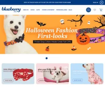 Blueberrypet.com(Blueberry Pet online store) Screenshot