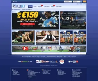 Bluebet33.com Screenshot