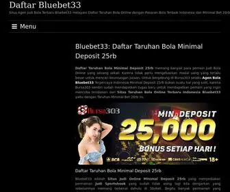 Bluebet33.red Screenshot