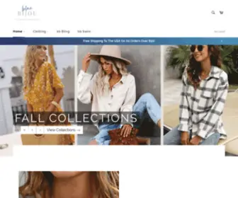 Bluebijouco.com(Blue bijou co) Screenshot