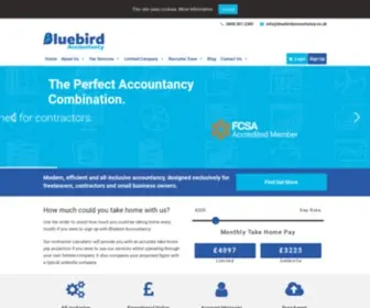 Bluebirdaccountancy.co.uk(Freelancer and Contractor Accountants) Screenshot