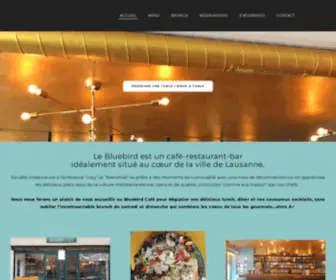 Bluebirdcafe.ch(BLUEBIRD CAFÉ) Screenshot