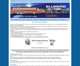 Bluebirdcoaches.com(Bluebird Coaches) Screenshot