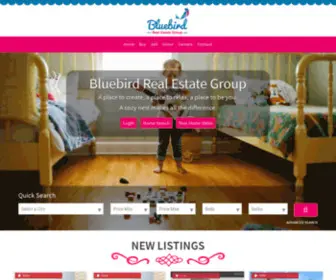 Bluebirddenver.com(Homes, Art & Community) Screenshot