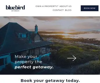 Bluebirdgetaways.com(Bluebird Getaways) Screenshot