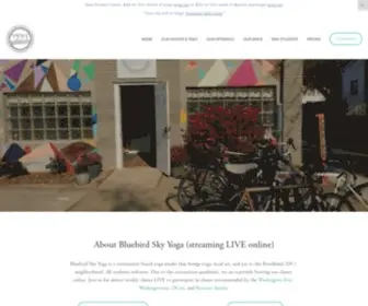 Bluebirdskyyoga.com(BluebirdSkyYoga) Screenshot