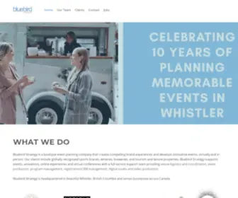 Bluebirdstrategy.com(Your Destination For Every Occasion OUR CLIENTS CONTACT US WHAT WE DO Bluebird) Screenshot