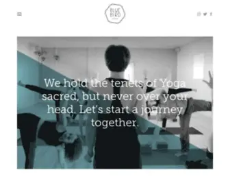 Bluebirdyoga.com(Bluebird Yoga) Screenshot