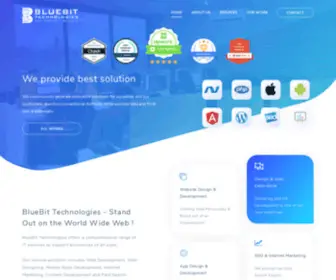 Bluebittechnologies.com(IT Solutions Company) Screenshot