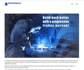 Bluebluecollar.com(BlueBlueCollar) Screenshot