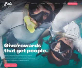 Blueboard.com(Experiential employee rewards) Screenshot