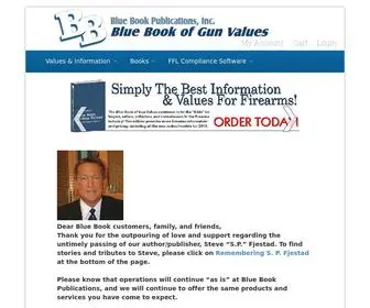 Bluebookofgunvalues.com(Blue Book of Gun Values) Screenshot