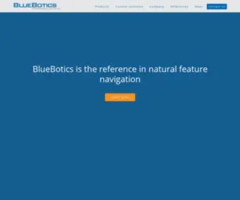 Bluebotics.com(Your Vehicle Navigation Partner) Screenshot
